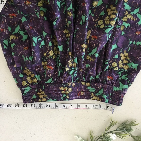 J. Crew mini A line floral summer pocket skirt 4 - Picture 2 of 4